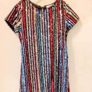 Girls Gianni Bini Sequin Dress
